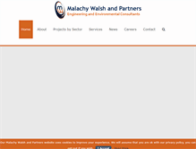 Tablet Screenshot of mwp.ie